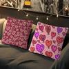 Valentines Day Pillowcase Toon Gift Cushion Cover Bedroom Home Sofa Chair Seat Decor Pillow Case