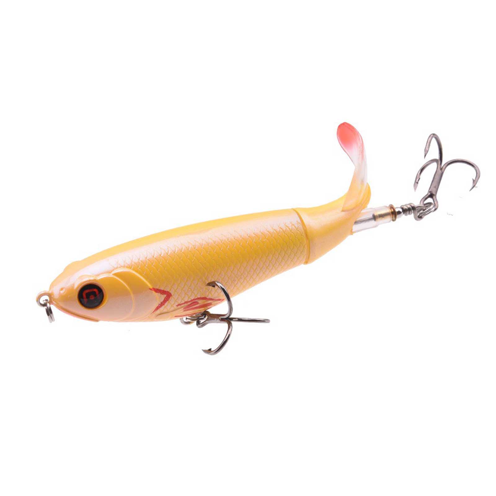 

Fishing For Bass, Bass Whopper Plopping Bass With Floating Rotating Tail For Bass Trout, Bass Topwater For Saltwater One Size