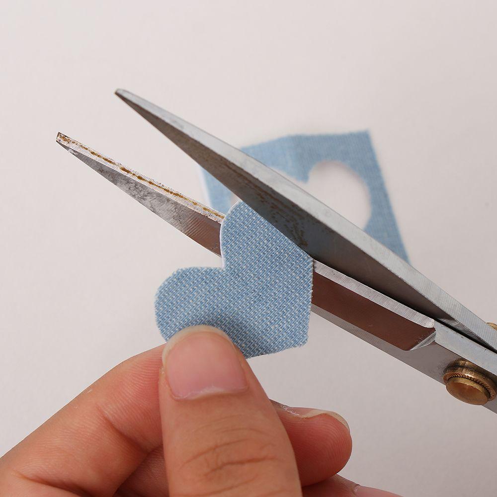 Jean-Flicken Jeans-Reparaturflicken Denim Aufbügelflicken Kleideraufkleber Nähzubehör Kleiderloch-Dekoration DIY-Basteln