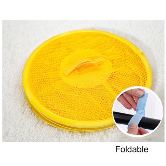 4vrstvý síťovaný skládací dětský úložný regál závěsný koš organizér na drobnosti