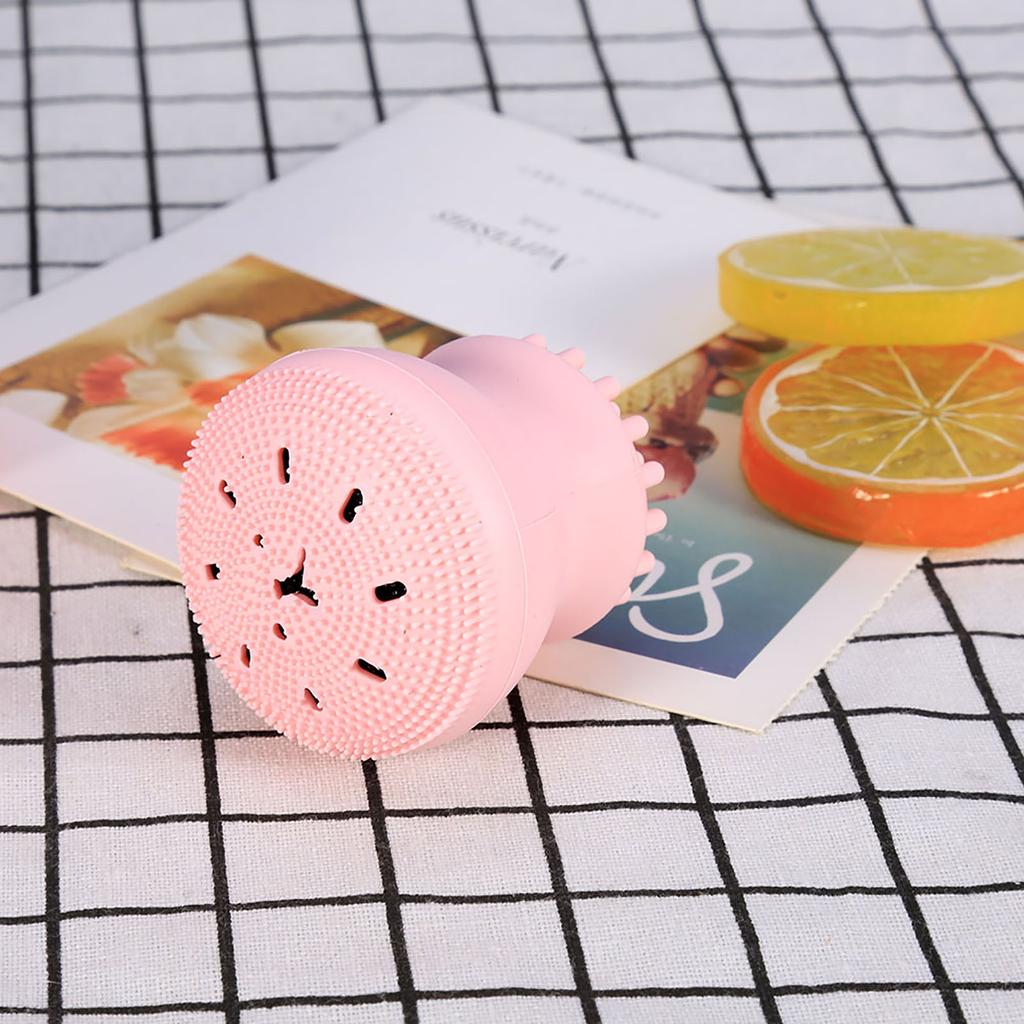 Face Cleansing Brush Exfoliating Grease Removal Massage Jellyfish Octopus Wash Tool