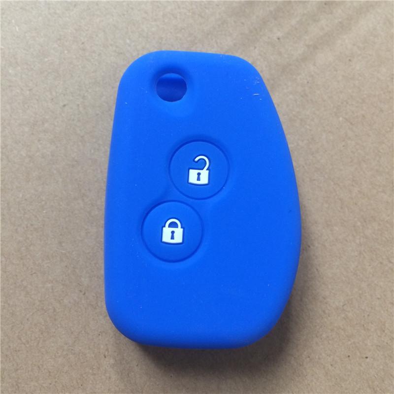 silicone rubber car key cover case set shell for renault Kangoo DACIA Scenic Megane Sandero Captur Twingo Modus remote key cover