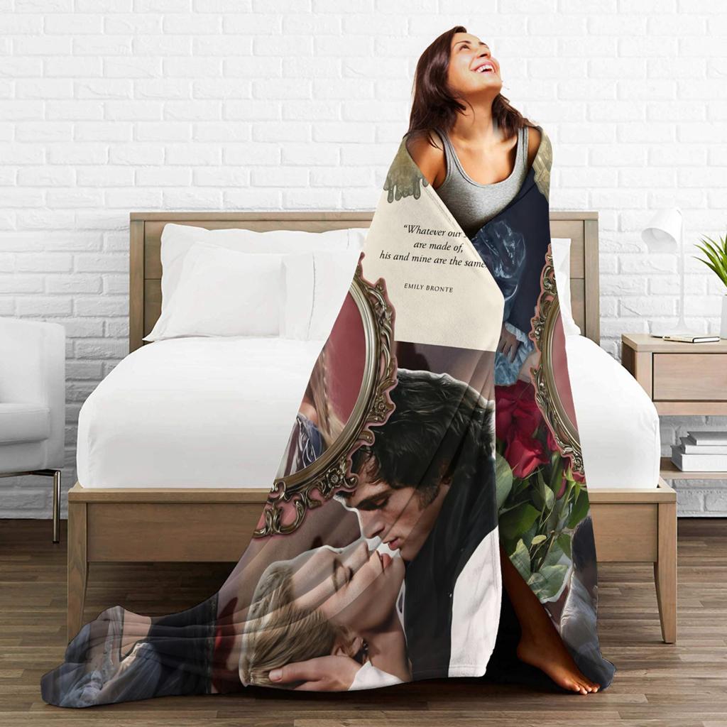 Wuthering Heights 2026 Movie Gift Blanket For Men Women Ultra Soft Throw Blankets for Living Room 50x60 Inches Multi-size