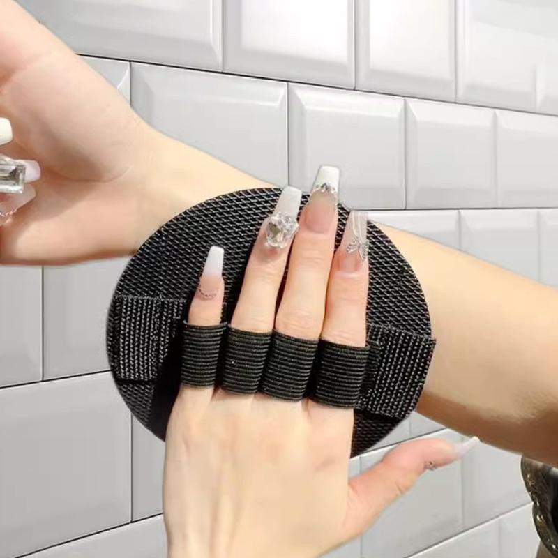 Černý Exfoliační Koupelový Drhnoucí Sprchový Kartáč Odstraňovač Odumřelé Pokožky Koupací Nástroje Kruhový Bezbolestný Koupelový Ručník