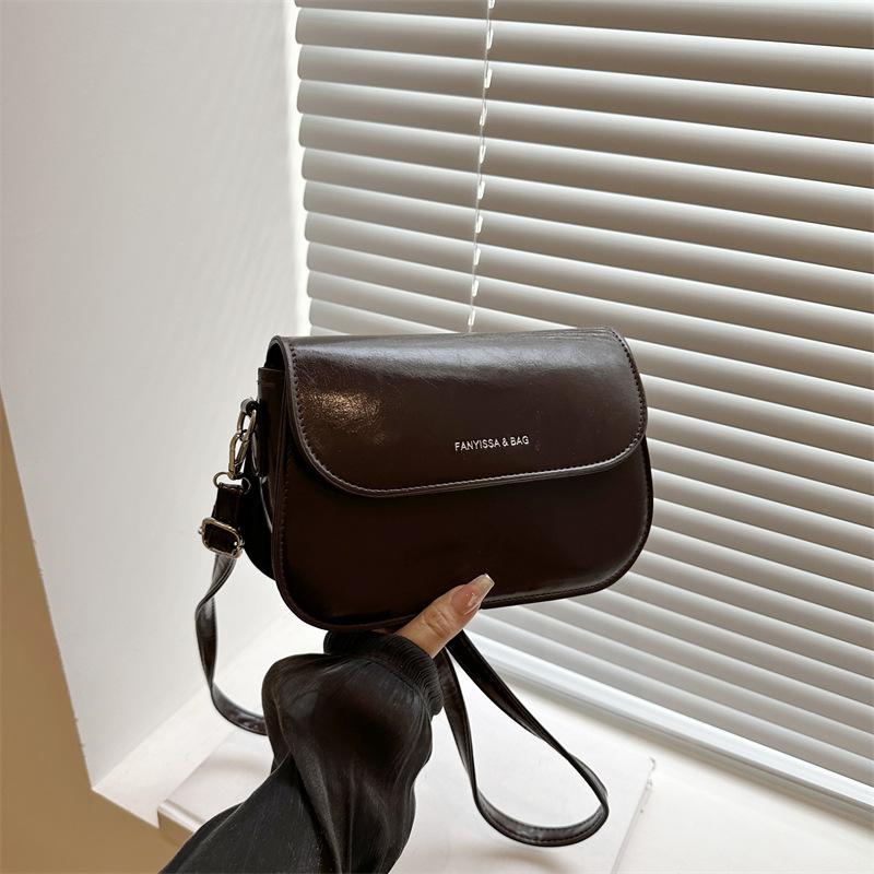 Trend High-end Sense Versatile Saddle Women's Bag Spring Fashion Shoulder Messenger Bag Simple Women's Bag