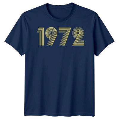 1972 Narozeniny Pánské tričko Dámské tričko 53. narozeniny Grafický Unisex top