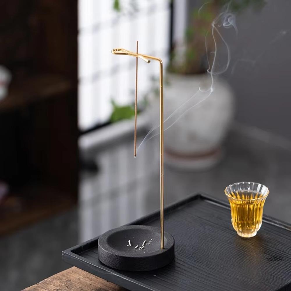 Wooden Incense Burner Upside Down Incense Stick Holder New Incense Stand  Home Ornament