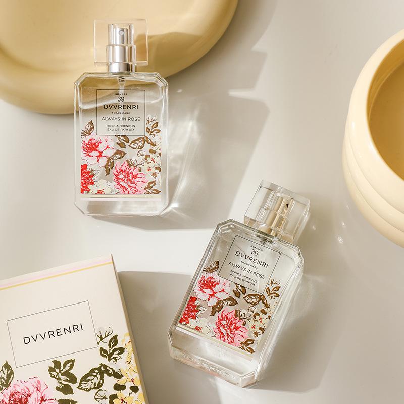Flower Tinted Finger Series Natural Flower Notes Airy Fresh Long Lasting Women's Perfume Gift Set Premium Long Lasting Fragrance Gift for Friends