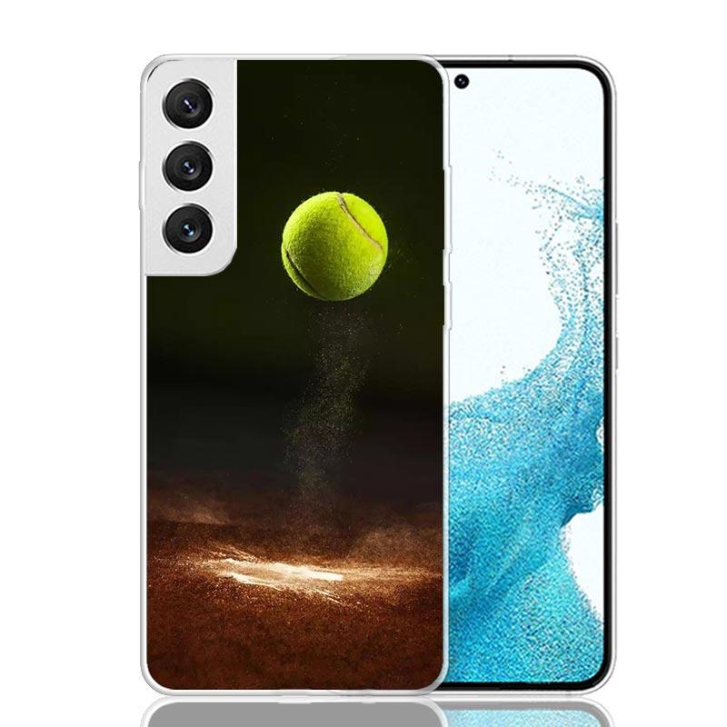Tennis Sport Phone Case For Samsung Galaxy S26 S25 Edge S24 S23 FE S22 Ultra S21 Plus S20 + Fundas Cover Coque Galaxy S25 S24 S2