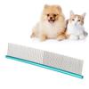 Pet Comb Stainless Steel Teeth Comb Removes   and Knots for Dog Cat and Other Pets
