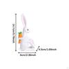 Mom Figurine Adorable Bunny Statue Tabletop Ornament Easter Cute Decorations Resin for Desk Living