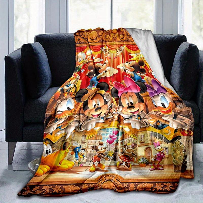 1 stuks, Disney Woondecoratie, Flanellen Plaid, Woonkamer, Slaapkamer en Meer! Perfect als cadeau of voor buiten
