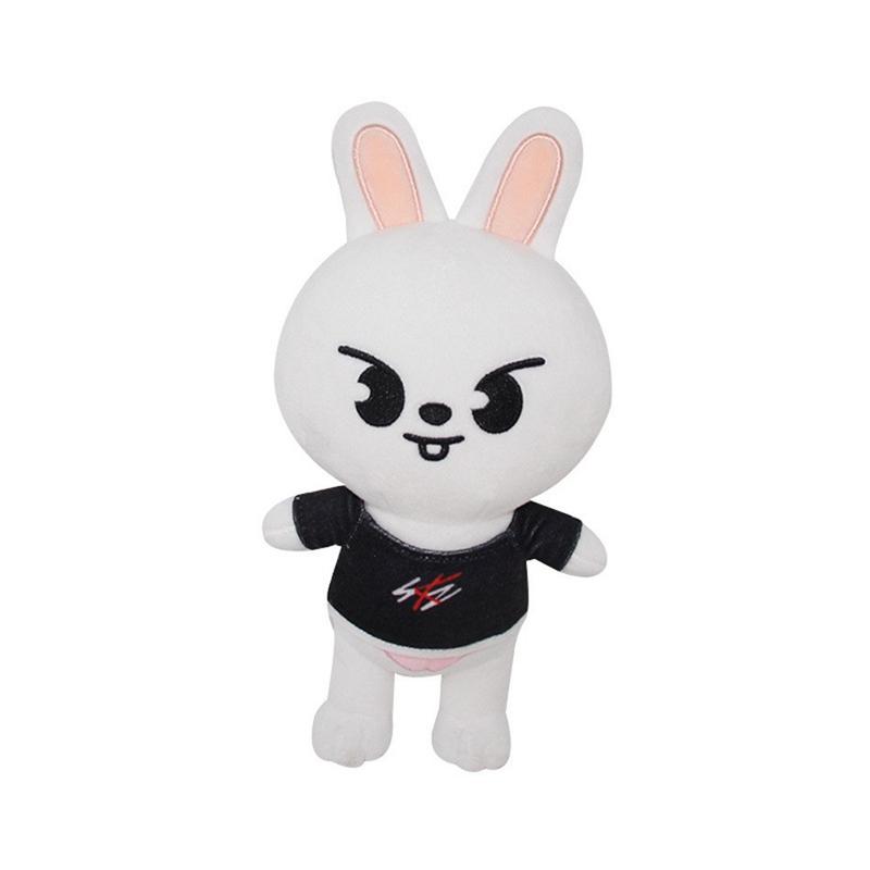 Skzoo Plush Toys 20cm Stray Kids Plush Wolf Chan Cartoon Stuffed Animal Plushies Doll Cute Companion for Kids Adults Fans Gift
