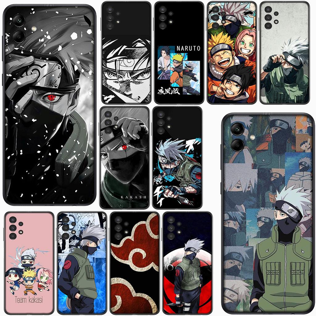 for Samsung Galaxy S22 S21 S20 Fe Ultra S9 Plus + A13 A22 M21 M31 M55 M15 Phone Case Uchiha Sasuke Akatsuki Narutos Kakashi