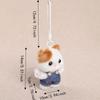 Decoration Cat Plush Pendant Kawaii Bag Hanging Charm Keyring Kitten Keychain  Room Decor