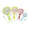 4Pcs/Set Fine Mesh Flour Sieve with Handle Colander Kitchen Tool Scoop Strainer  Icing Sugar