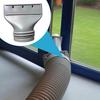 AC Raamrooster Platte Adapter, Afvoerslang Mondstuk Koppeling, 130mm/150mm Connector voor Draagbare Auto Airconditioner, Universele Roosterset