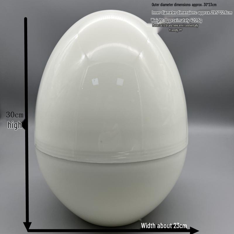 Resurrection Eggshell: Happy Easter Egg Toy for Kids - DIY Empty Shell for High-Temperature Simulation and Gashapon Decoration.