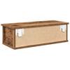 Wall Mounted Cabinet with Vintage Wood Look 60 x 26 x 18.5 cm Particleboard