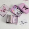 Ins Style Girl DIY Hand Account Sticker Goo Card Storage Box Student Desktop Finishing Star Card Storage Iron Box
