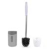 Domácí sprchový kout Nástroj WC kartáče Nástěnný WC čisticí kartáč s dlouhou rukojetí a základnou Koupelnové WC