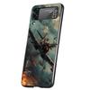 Aircraft Airplane cool Phone Case For Samsung Galaxy Z Flip 3 4 5 6 7 Hard Folding PC For Samsung Z Flip3 Flip4 Flip5 Cover