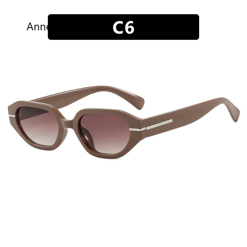 New Arrival Minimalist Small Square Sunglasses Retro European Style Viral High-End Luxury Unisex
