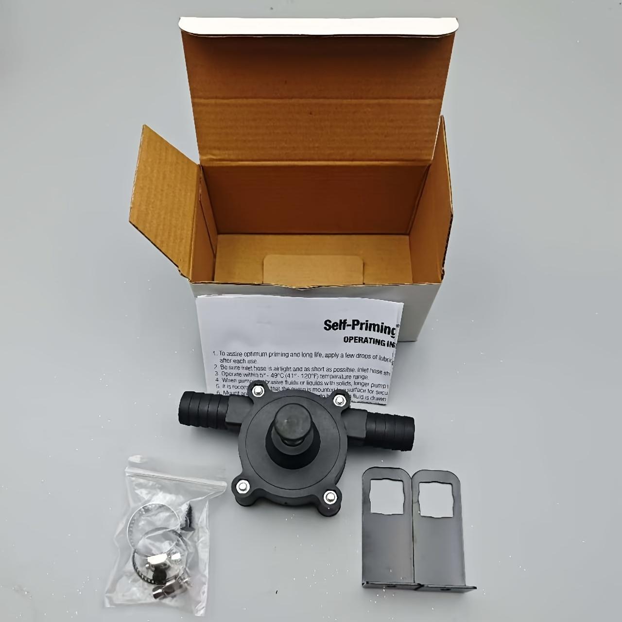 

Портативний ручний дриль Водяний насос Комплект - DC Самовсмоктувальний, Батарея не потрібна, Сумісний з будь-яким електричним дрилем для легкого перекачування рідини 1set