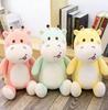 Korean Style Elephant & Hedgehog Plush Toy Set for Children - Skin-Friendly and Soothing