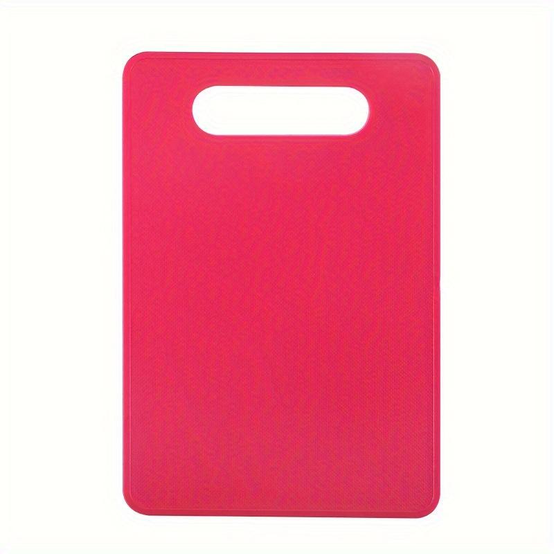1pc, Colorful Plastic Cutting Board For Fruits And Vegetables