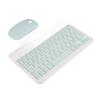 10 Inch Bluetooth Keyboard Set USB Charging Ultra Thin Quiet Wireless Keyboard with DPI Mouse for
