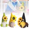 Adorable Gnome Sunflower Doll Plush Ornament For Desktop Decor And Gifts