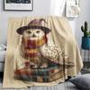 1 Peça Manta de Flanela com Estampa de Desenho Animado, Alta Qualidade Confortável para Todas as Estações, Decoração de Casa, Calor e Conforto, Perfeita para Presente de Natal Aniversário