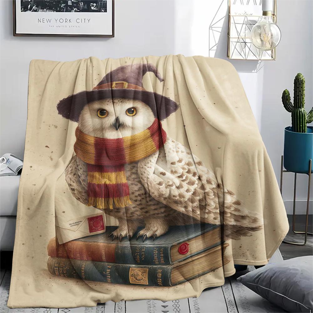 1 Peça Manta de Flanela com Estampa de Desenho Animado, Alta Qualidade Confortável para Todas as Estações, Decoração de Casa, Calor e Conforto, Perfeita para Presente de Natal Aniversário