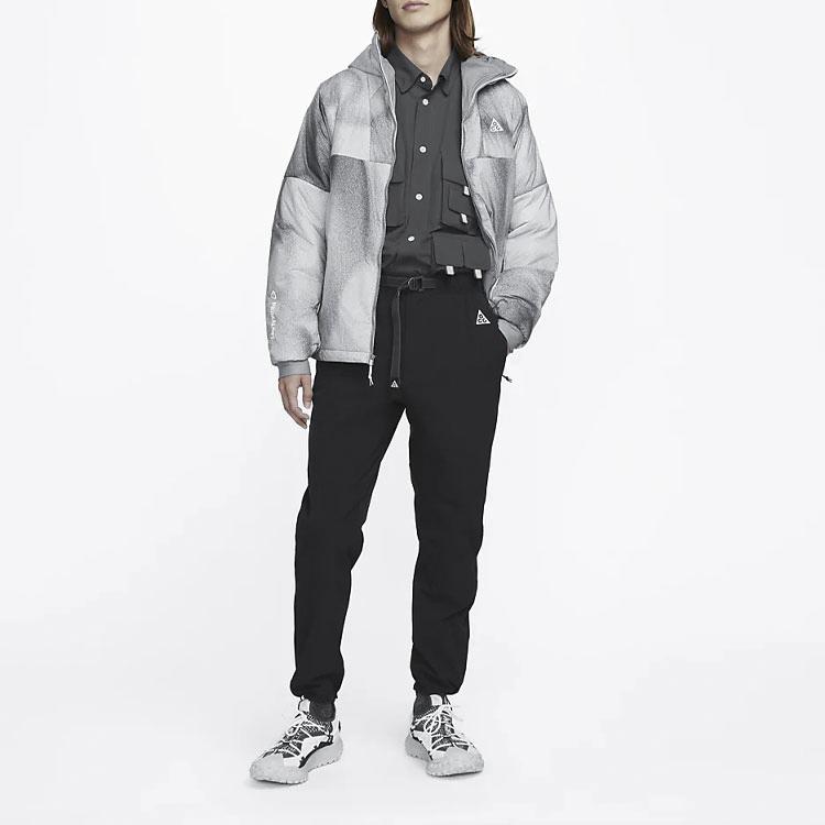 Nike ACG THERMA FIT Jackets Men's Gray Hooded Moderate Other DQ5784-065