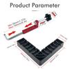 New Woodworking Right Angle Clip Photo Frame Punching Fixing Jig Set 90 Degree Quick Positioning Woodworking Installation Tools