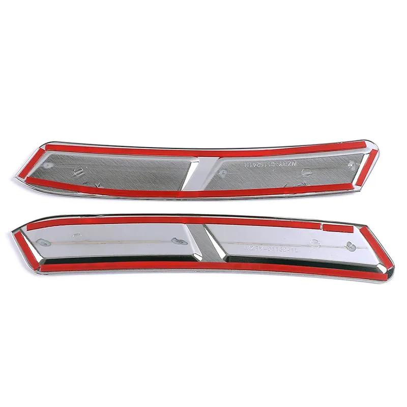 För Hyundai Tucson NX4 Bil Krom Styling Hjulbrynsvinge Stänkskärm Dekorationsskydd Trim Garnering Klistermärke Anti-repa