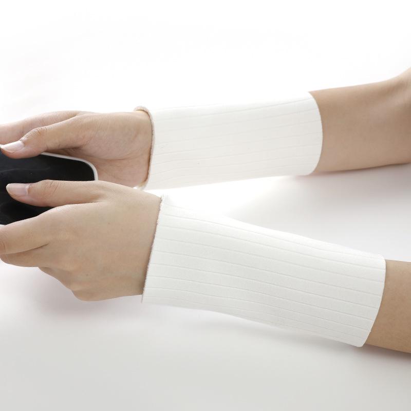 Unisex Autumn/Winter Fleece Wrist & Elbow Support: Warm, Thickened, Breathable, Cold Protection