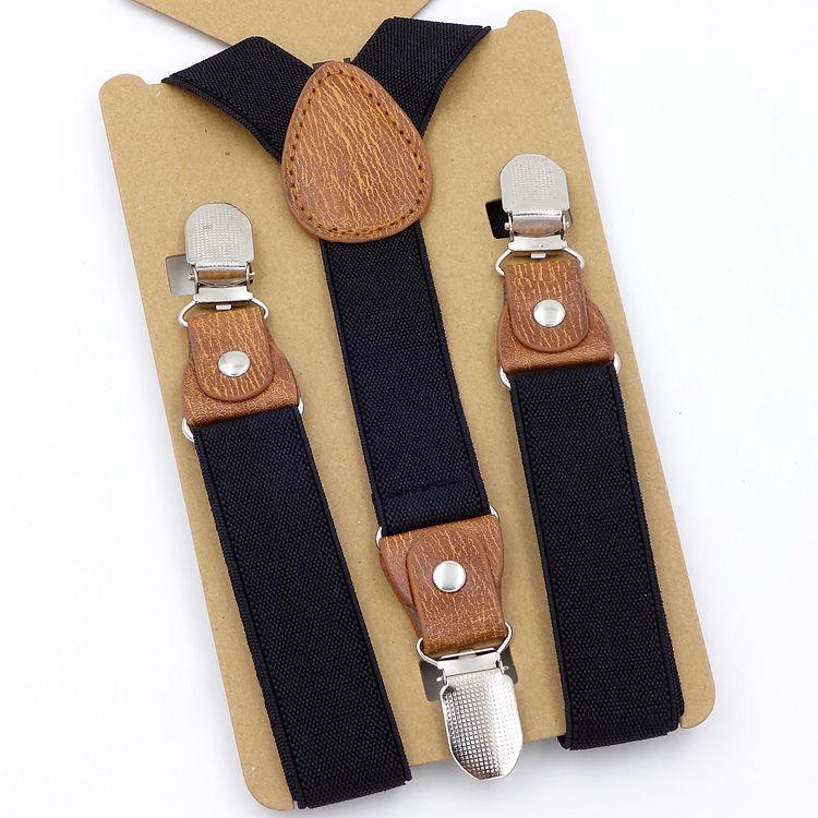 Kids Three-Clip Suspenders for Boys & Girls - Spring & Autumn Korean Style