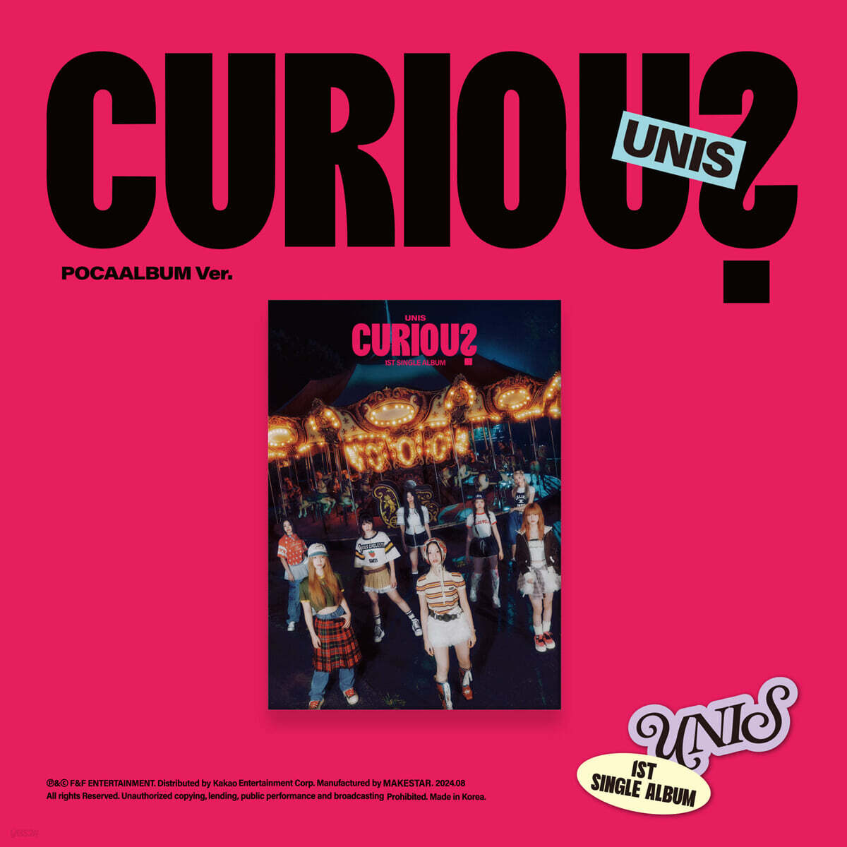 

UNIS - Single Album Vol. 1: CURIOUS [POCAALBUM Ver.]