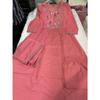Indian Wedding Wear Kurti Pant Dupatta Set Designer Anarkali Ethnic Kurta Set