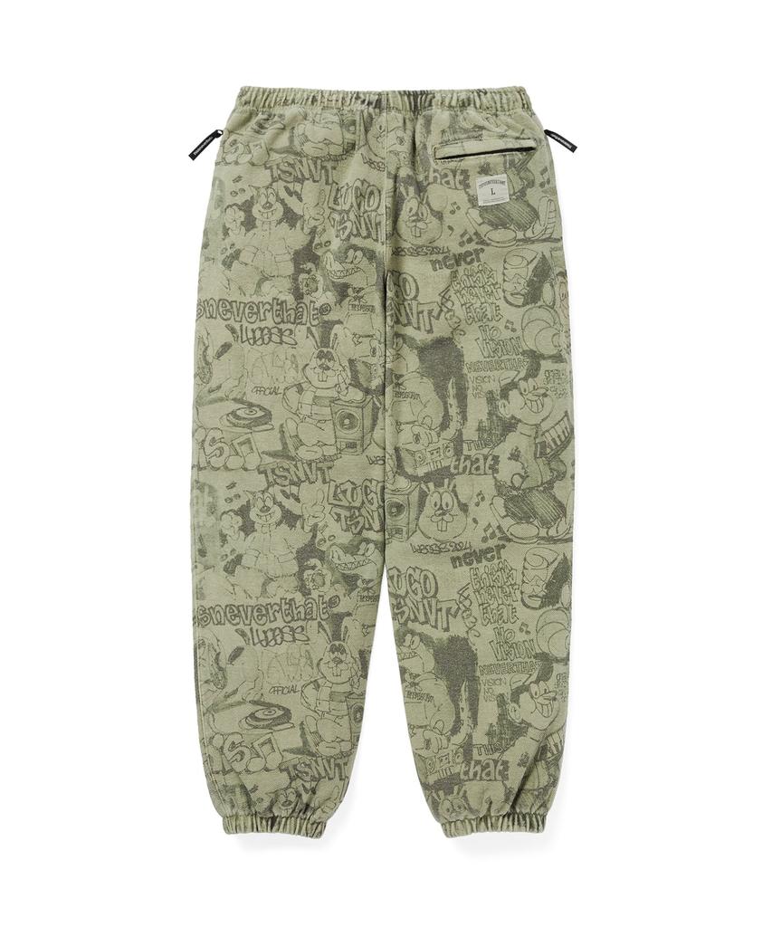 THISISNEVERTHAT Crazy Big Sweatpant Graffiti