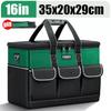 Square Tool Bag Durable Waterproof Portable Thickened Large Capacity Maintenance Tool Storage Pouch Electrician Hardware Toolkit