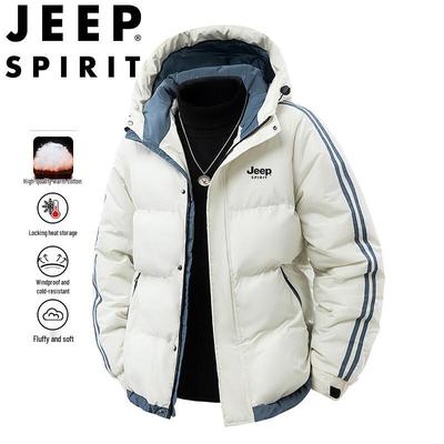 JEEP SPIRIT Men's Winter Hooded Padded Jacket