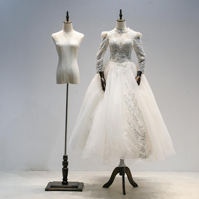 Korean Style Female Mannequin for Clothing and Wedding Dress Display