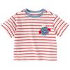 DAVE & BELLA Boys' Quick-Dry Striped T-Shirt