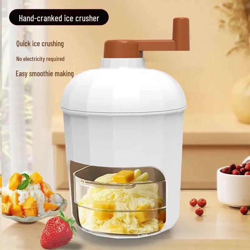 

Chang Baosen Manual Hand-Crank Ice Shaver & Smoothie Maker