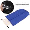 Warm Blanket Double Layer Thicken Fleece Wrap Leg Warm Chair Blanket for Lower Body