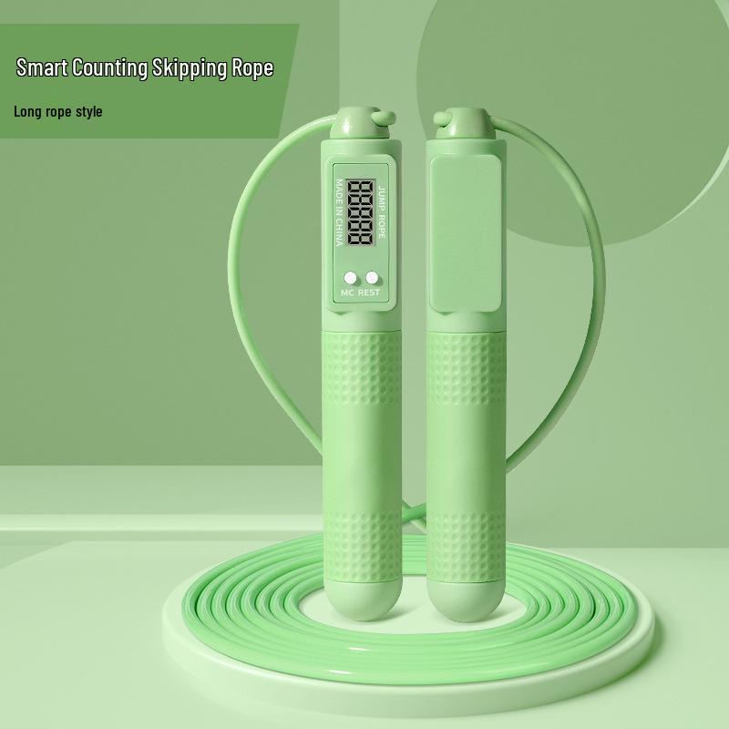 Weighted Cordless Jump Rope with Counting for Professional Aerobic Exercise & Fat Burning