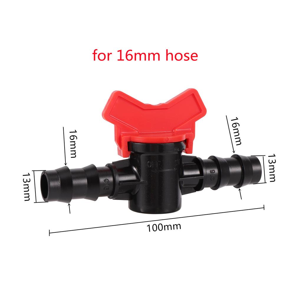 1/2inch 3/4inch Garden Tap Valve for 16/20/25mm Hose Irrigation Water Valve Mini Valve Waterstop Connectors Garden Hose Adapte